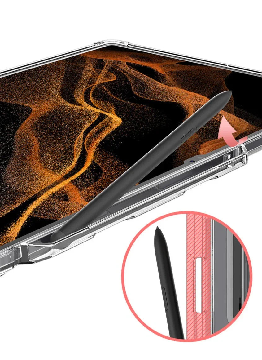 Araree Flexield Sp Case For Samsung Tab S8 Ultra - Clear - Tashqila Araree Flexield Sp Case For Samsung Tab S8 Ultra - Clear - Tashqila